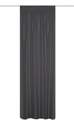 Home Basics Eskimo 085960-0903 Thermal Curtain 300 x 135 cm, Grey, W 53.1" x L 118.1" (1 Panels) - Image 2