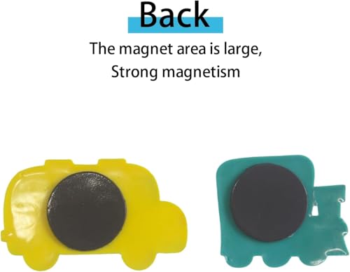 Set de 12 imanes decorativos para refrigerador miniatura 3