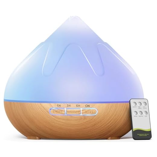 Dynooper Essential Oil Diffuser with Remote