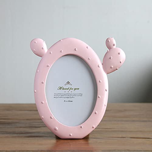 Marcos De Fotos, Decoración Vintage Para El Hogar, Resina De Cactus Para El Hogar, Juego De Marcos De Pared De Galería Para Decoración De Pared Y Mesa, Oro Ovalado, 5 Pulgadas Marcos De Fotos, Decoración Vintage Para El Hogar, Resina De Cactus Para El Hogar, Juego De Marcos De Pared De Galería Para Decoración De Pared Y Mesa, Oro Ovalado, 5 Pulgadas