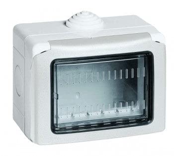 Jamps Plexo Box 3 Module Waterproof Enclosure | Empty Box