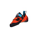 LA SPORTIVA Unisex-Kinder Katana Kletterschuhe, Mehrfarbig (Tangerine/Tropic Blue 000), 34 EU