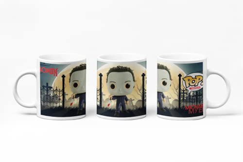 Taza MICHAEL MYERS.HALLOWEEN. Cerámica. Regalo Original.