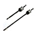 DTA DC2502525024A front Left Right Pair - 2 New Premium CV Axles (Drive Axle Assembly) Fits 1999-2004 Jeep Grand Cherokee With Quadra Drive Only - Will NOT fit Quadra Trac or Select Trac