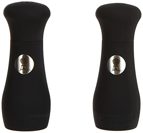 Weber 17275 Set Sale e Pepe, Nero, 10 cm