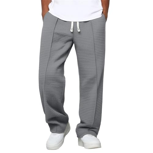 Pantalon d'été pour homme avec taille élastique anti-transpiration