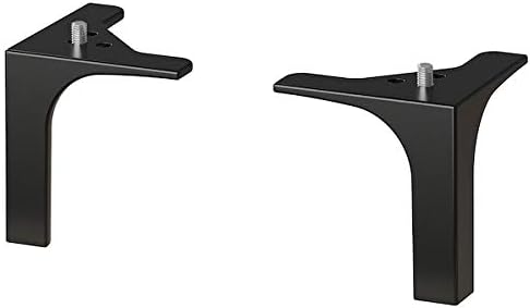 Rangoon's NANNARP Leg, Black 100x100x100 mm, pack of 2 accessories for home & office use. BESTÅ accessories and storage system. Storage solution systems. Storage & organisation