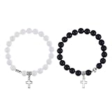 Style intemporel : Ce bracelet présente un design classique qui ne se démode jamais. Les couleurs noir et rose sont polyvalentes et peuvent être assorties à diverses tenues, ajoutant une touche d'élégance à votre look quotidien.