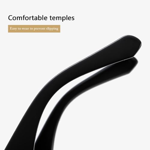 Lunettes de soleil rectangle UV400 pour un style rétro chic au quotidien