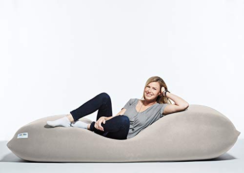 Yogibo Max 6-Foot Beanbag Chair, Bean Bag Couch with a Washable Outer Cover, Customer Favorite Cozy  - //coolthings.us