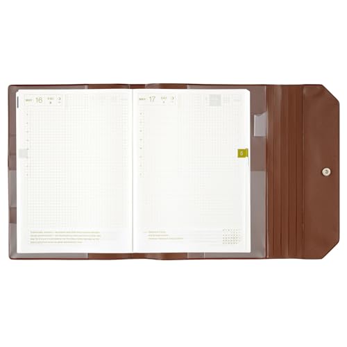 Hobonichi Techo Cousin Cover [A5 Cover Only] Alettone (Brown) - Thumbnail 6