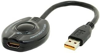 azazaz AB USB 3.0 & 2.0 to HDMI HDTV Adapter Cable External Graphics Card for Windows 7 Win 8 1080p