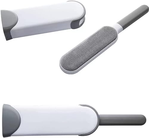 Escova Mágica Tira Pelos Removedora de Pelos de gatos e cachorros remove fiapos e pelos da roupa e s