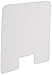 Aviditi MBALHEADER Corrugated Ballot Box Header Card, 10" Length x 12" Width, White (Bundle of 10)