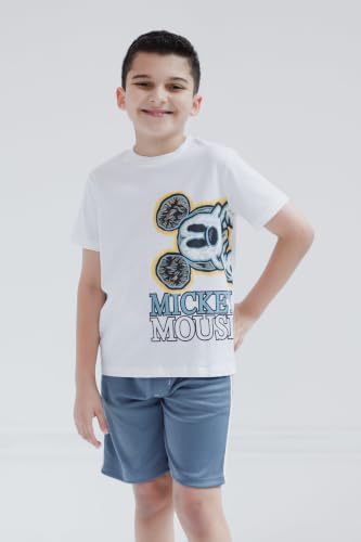 Image of Disney Mickey Mouse T-Shirt and Shorts Outfit Set Infant to Big Kid Sizes (12 Months - 12)