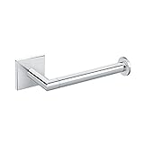 accesorios baño bath Porta papel higiénico sin tapa derecho, muy práctico. Tiene el embellecedor cuadrado.