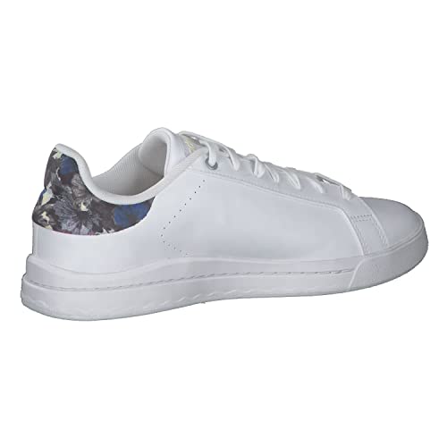 Sneaker plate-forme court à semelle compensée et profil bas