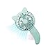 Ventilador de mano portátil, mini ventilador de refrigeración manual, pequeño ventilador personal lindo dibujos animados orejas gato mujeres y niñas, viajes, oficina, no necesita pilas (verde)