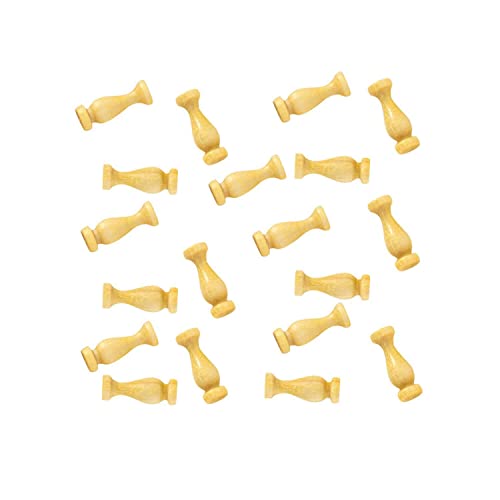 WOODEN COLUMNE PIECIES PER BAG 20 10MM ( OcCre - 17016 ) Cover