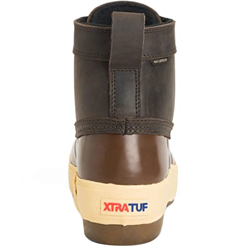 Xtratuf Women's 6in Casual Over-The-Ankle Waterproof Slip-Resistant Arch Support Leather Legacy Lace Boots4