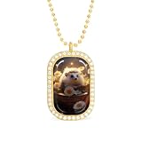 Collar con colgante de cadena de joyería ajustable para mujer con diseño de barco de erizo para viajes y fiestas, talla única, Metal