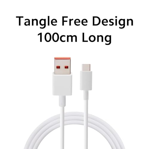 Image of QC 3.0 67W Fast Charger With Cable | Super Speed Charging Combo Pack Compatible With Redmi, Xiaomi, Poco, iQOO, Samsung, Motorola & More