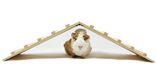 image for Pulse Brands Wood Bridge for Small Animal Cage or Habitat - Guinea Pig