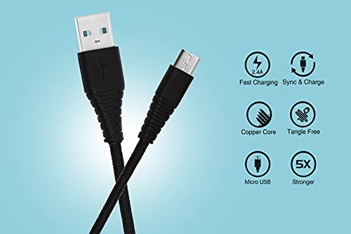 Image of Naylon Braided Micro USB Fast charging Cable