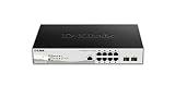D-Link Commutateur de Gestion L2 10/100/1000BASE-T PoE + 2 Ports SFP 1G
