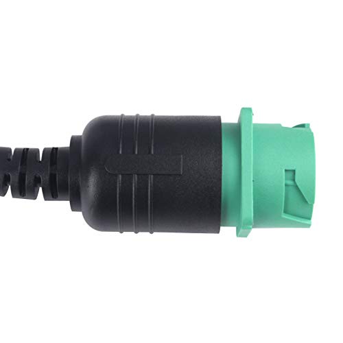 pedkit Cabo de diagnóstico de caminhão de 9 pinos para 16 pinos Cabo OBD2 Cabo adaptador de scanner