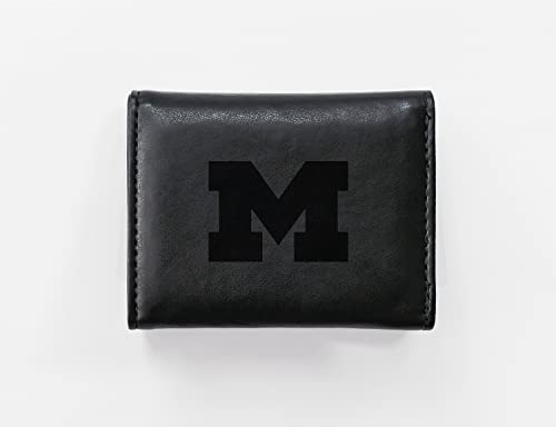 Image of Rico Industries NCAA Laser Engraved Trifold Laser Engraved Tri-Fold Wallet - Men's Accessory