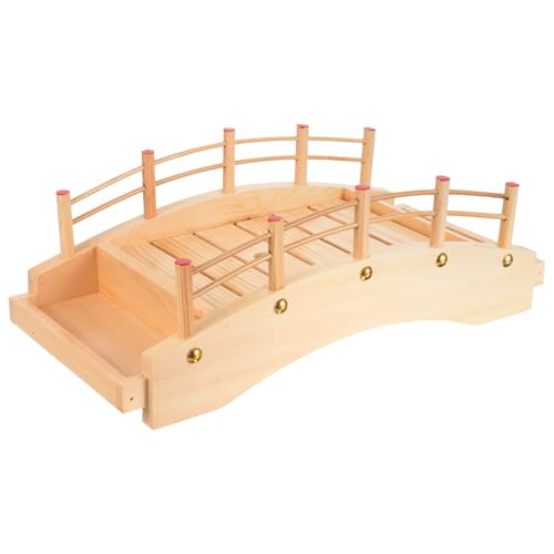Plato puente de sushi madera 37x18.5 cm miniatura 1