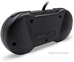Hyperkin "Scout" Premium Wired Controller for SNES,Gamepad Controller Compatible with Super Entertainment System - Space Black