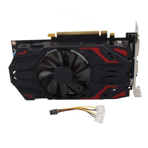 Scheda Grafica GTX550Ti, Scheda Grafica da Gioco per Computer Desktop da 4 GB 128BIT GDDR5 3400MHZ, PCIE 2.0, Supporto DirectX11 - Scheda video - Immagine 6
