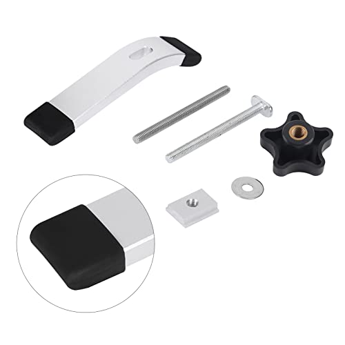 Quick Acting Metal Hold Down Clamp Set, with Plastic Handle, T Track Clamp, Hold Down Clamps, Woodworking Tool - Image 4