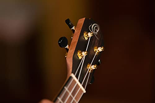 Ortega RUEB-CC Concert ukulele avec un corps en ébène et un gigbag - Les Beatles, Paul McCartney, John Lennon, RIngo Starr, George Harrison Ortega RUEB-CC Concert ukulele avec un corps en ébène et un gigbag – Image 6