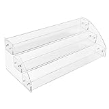 [Organiseur de CD à 3 niveaux en acrylique] Cet organiseur offre un système de rangement à 3 niveaux pour vos CD. Fabriqué en plastique épais et transparent, il est conçu pour mettre en valeur et protéger votre collection. Chaque niveau peut contenir jusqu'à 8 boîtiers de CD standard, optimisant ainsi la capacité de rangement tout en minimisant l'espace sur votre bureau.