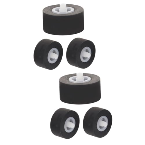 KONTONTY 2sets Pinch Roller Video Pulley for Audio Recorder Cassette Machine Repair Part 3pcs*2