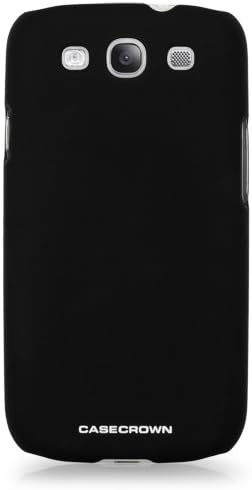 CaseCrown Lux Snap On Case for Samsung Galaxy S III S3 GT-I9300-Black Obsidian