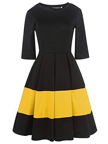 oxiuly-Womens-Long-Sleeve-Round-Neck-Casual-Pockets-Cocktail-Party-Dress-OX253