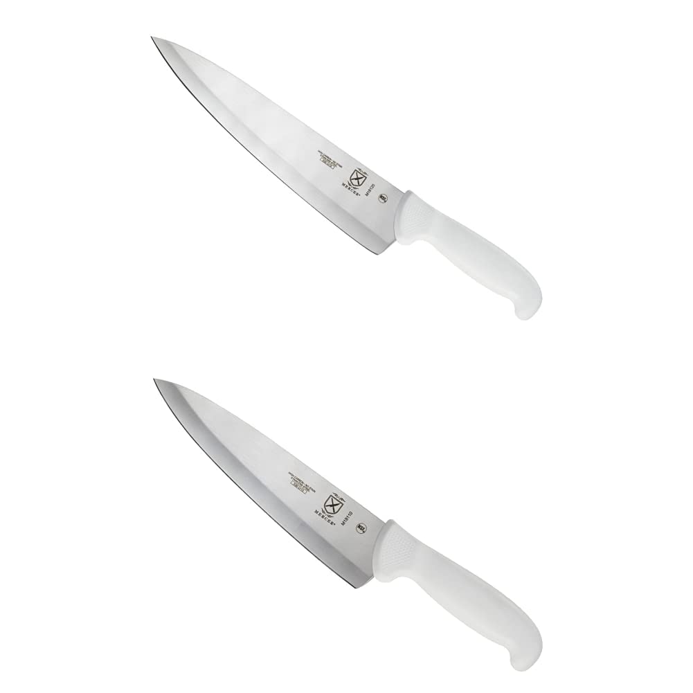 Ultimate White Chef's 10-Inch and 8-Inch Knife Set