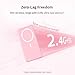 Shimbol CP5 Lite II Magnetic Wireless Rear Camera Phone Monitor, 5 inch Touchscreen Monitor, Bulit-in Speaker, 164FT Range, 3.5h Runtime, for Selfie Vlog Live Stream, Compatible with iPhone (Pink)