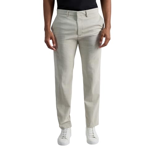 Kenneth Cole Men's Premium Flex Slim Fit Dress Pant-Patterns and Solids