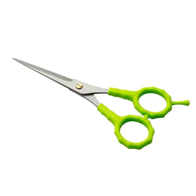 Hair Cutting Scissor Smooth And Comfortable (Green 7-Inch) (Green)-image-32