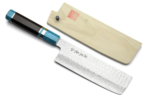Nakiri Turquoise Blue 6.5 inch