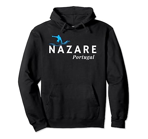 Nazaré Portugal Wave Surf Camiseta Sudadera con Capucha