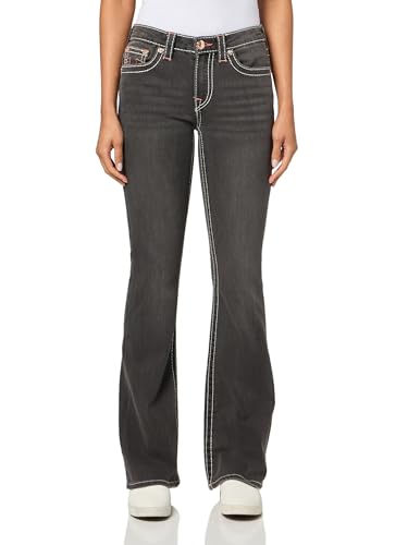 True Religion Women's Mid Rise Becca Boot Big T​