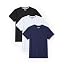 Black/White/Navy