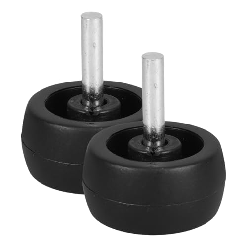 Mikikit 2pcs Rolling Wheels for Patio Umbrella Base Fillable Portable Stand Accessories for Garden Umbrella Easy Mobility with Swivel Casters for Outdoor Use