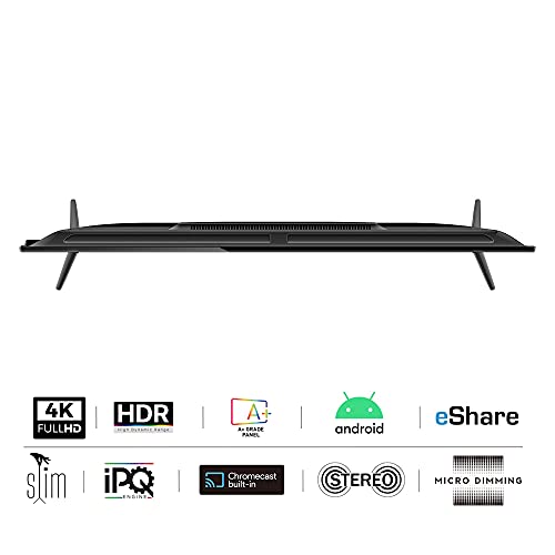 Image of Dyanora 127 cm (50 Inches) 4k Ultra HD Smart LED TV DY-LD50U3S (Black) (2021 Model)